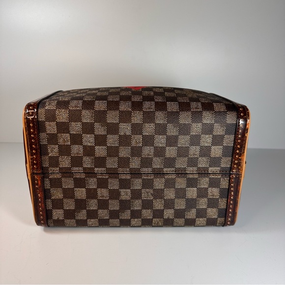 Louis Vuitton Damier Ebene Time Trunk Speedy Bandouliere 25 - Picture 11 of 15
